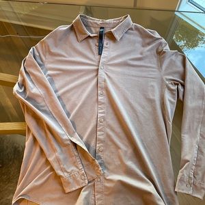 LuluLemon a men’s button down shirt